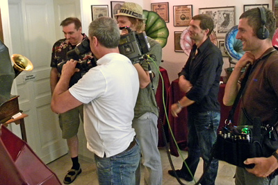 Fernsehteam bei Allotria