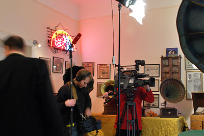 Fernsehteam bei Allotria