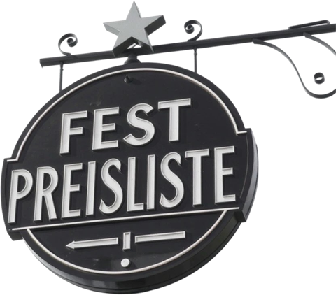 Festpreisliste